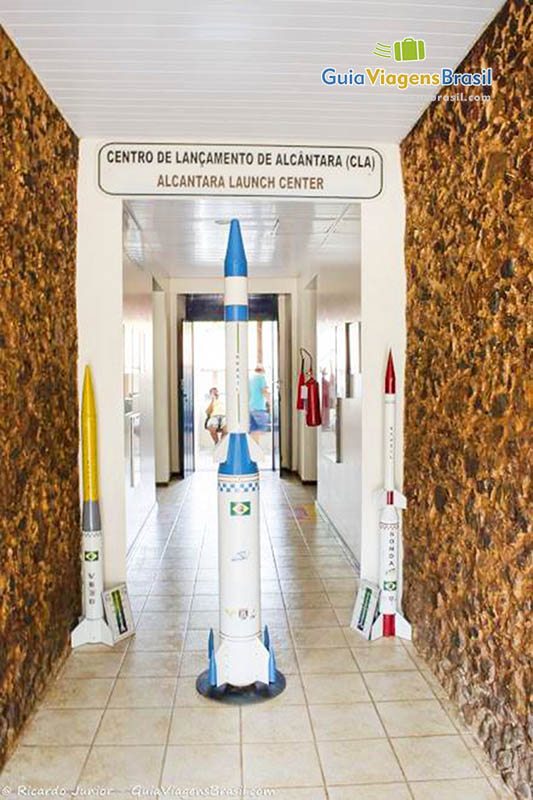 Imagem interna do Centro de Lançamento de Alcântara.
