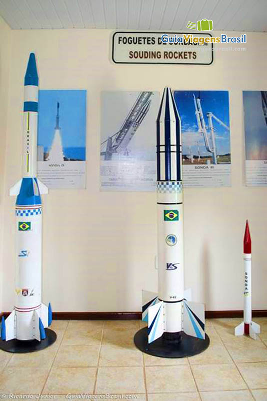 Imagem dos foguetes do CLA.