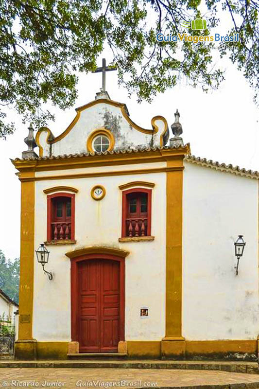 Imagem da Capela do Bom Jesus da Pobreza, em Tiradentes.