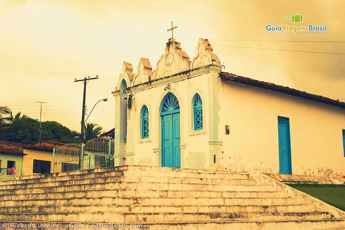 Imagem de uma igreja de Marechal Deodoro em Alagoas.