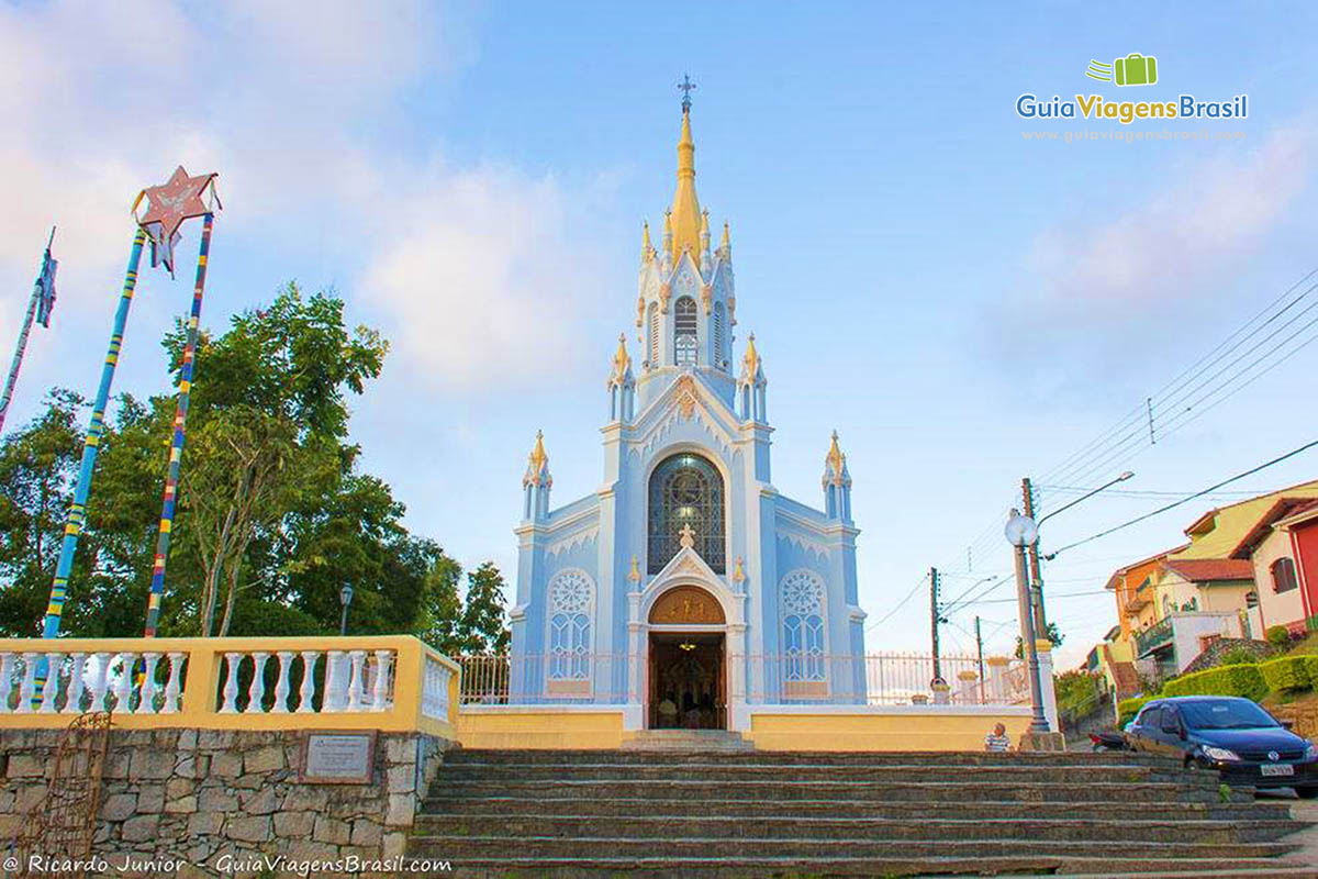 Imagem da igreja do Rosário, em São Luiz do Paraitinga.