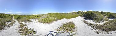 Imagens 360 graus da Praia Ponta de Itaquena, Trancoso.