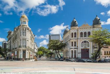 Foto do Centro Histórico, em Recife, PE – Crédito da Foto: © Ricardo Junior Fotografias.com.br